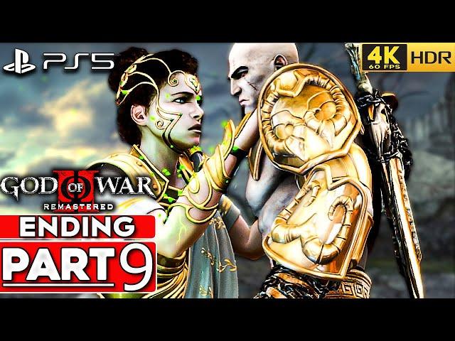 (PS5) GOD OF WAR 2 REMASTERED Walkthrough Part 9 Titan Mode NO DAMAGE [4K 60FPS HDR] - No Commentary