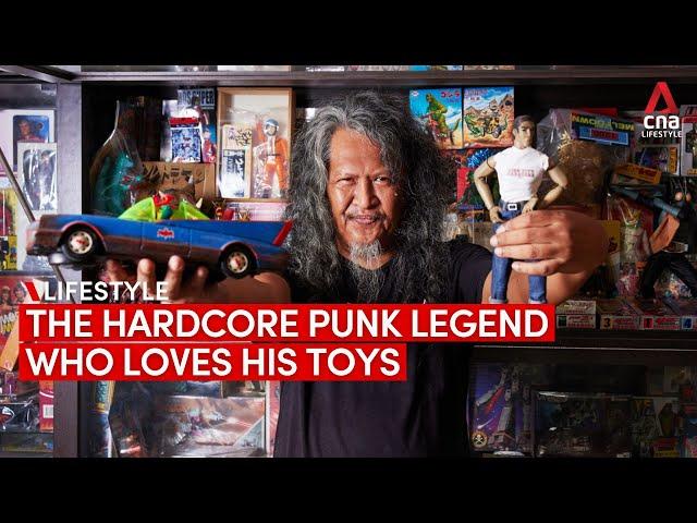 The 60-year-old Singapore punk rock legend who’s also a hardcore toy collector
