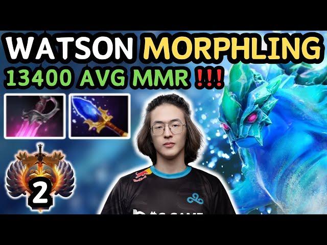  Rank 2 Watson MORPHLING Safelane Carry 7.37e  Grandmaster Tier - Dota 2