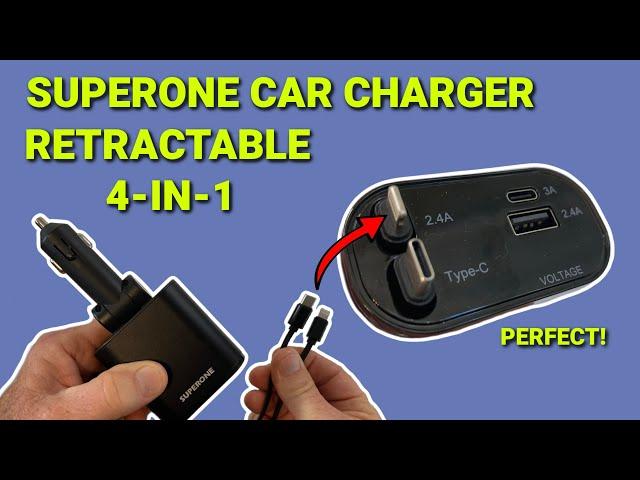 SuperOne Car Charger Review: The Ultimate Car Charger ~ 4 Devices at Once!