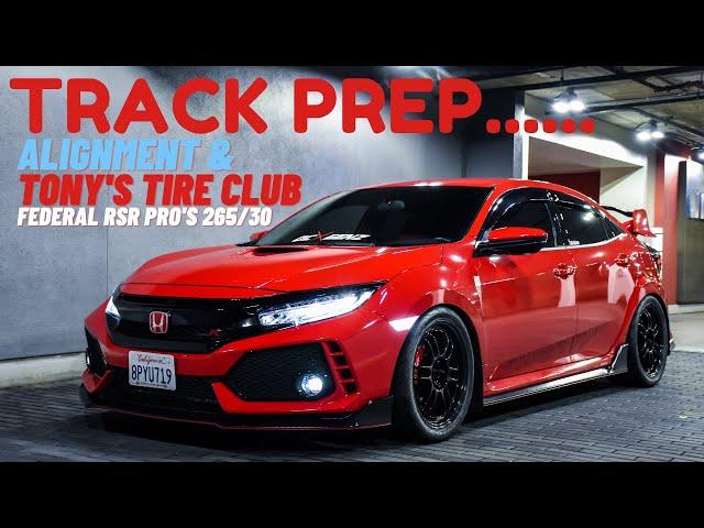 Civic Type R Track Prep // Limited Edition TypeR // FEDERAL RSR-PRO's