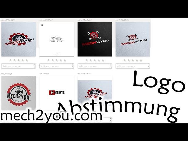 ️ Logo für mech2you | Ihr dürft mitentscheiden bis zum 30.12.19 auf 99designs.de