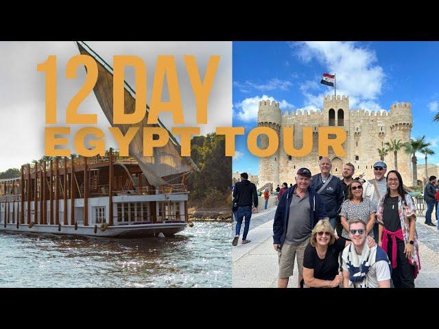 Dahabiya Nile Cruise and Group Egypt Tours - 12 Day Egypt Trip, with a 5-Star Dahabiya Nile Cruise