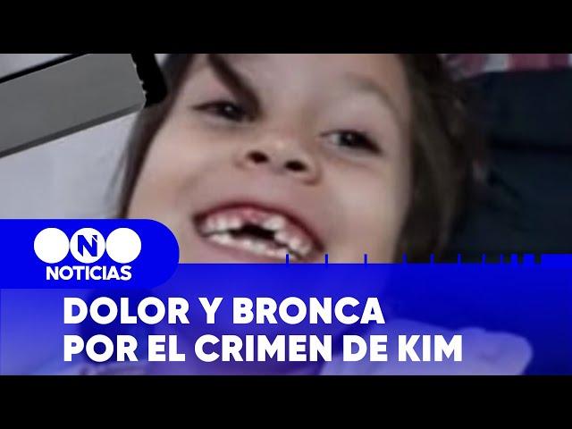 DOLOR y BRONCA por el CRIMEN de KIM GÓMEZ - Telefe Noticias