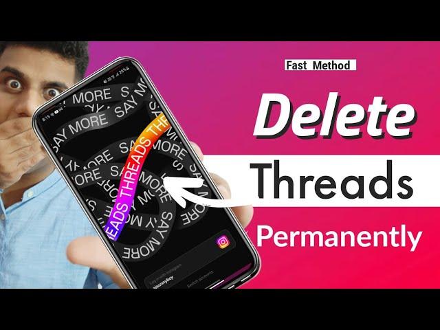 How to Delete Threads Account 
