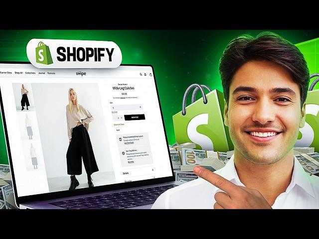 Shopify Tutorial for Beginners 2025 (FULL Store Setup Guide) Complete Course Free!