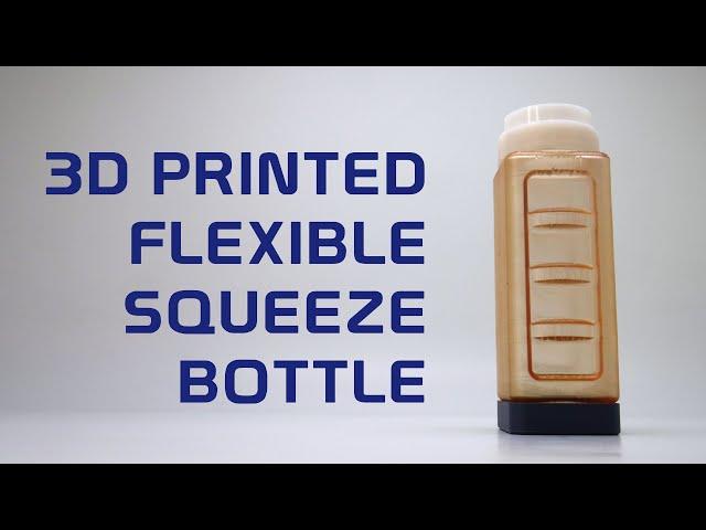 Design Process: Industrial Squeeze Bottle (Sci-Fi) resin printed