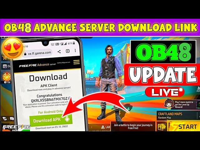 FF Advance Server | How To Download Ob48 Advance Server | Free Fire Advance Server Kaise Open Karen