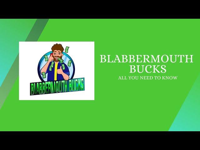 Blabbermouth Bucks Review - All You Need To Know