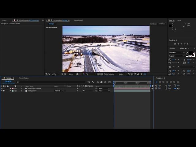 After Effects to maya camera export workflow 1 of 3