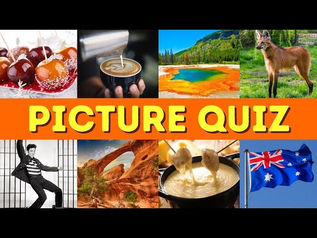 General Knowledge Picture Quiz  Pub Quiz Picture Round