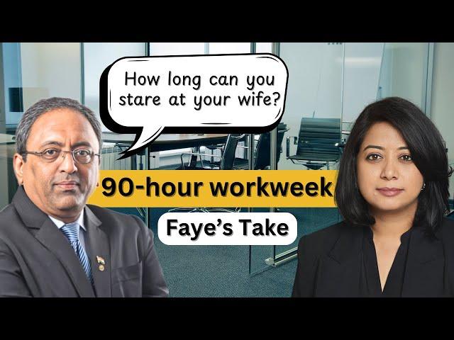 Work on Sundays: L&T Chairman | Faye's Take | Faye D'Souza