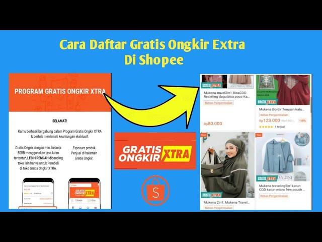 Cara Daftar Gratis Ongkir Xtra Di Shopee 2024