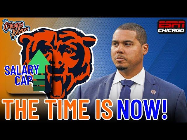 Bears GM Ryan Poles MUST Upgrade the O-Line NOW with NFL Salary Cap Boost