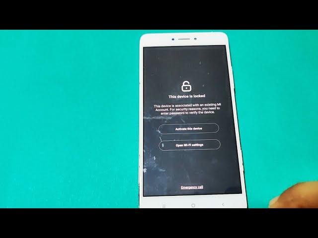 Mi Redmi Note 4 MI Account Unlock