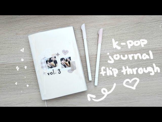 kpop journal flip through  (10th)