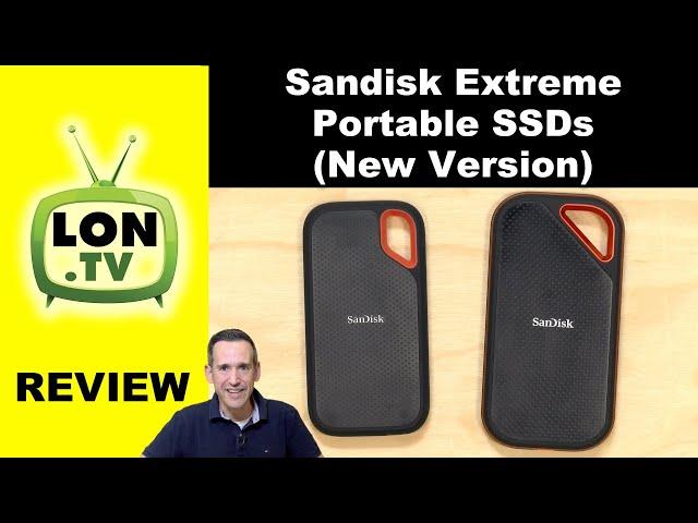 New Sandisk Extreme and Extreme Pro Portable SSD Review - NVME Upgrade!