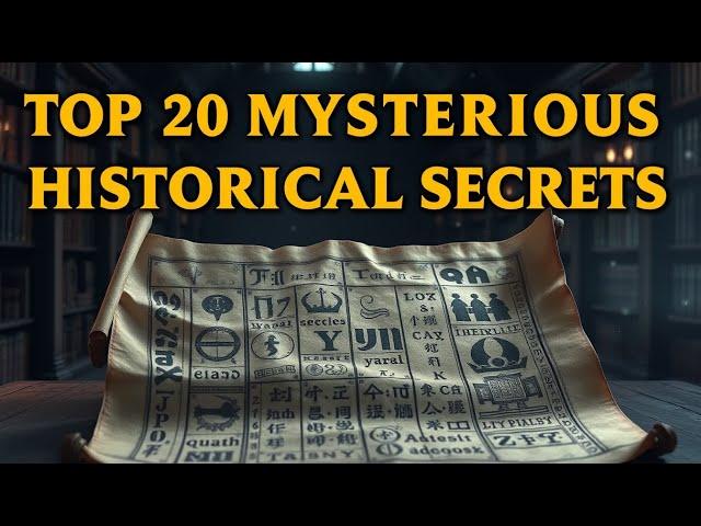 Discover the TOP 20 Hidden Historical Secrets STILL Unveiled