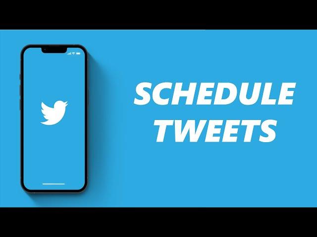 How To Schedule a Tweet (Mobile)