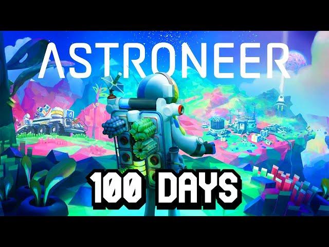 I Spent 100 Days in Astroneer... Here's What Happened