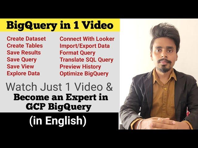 BigQuery Tutorial for Beginners | Google BigQuery Tutorial