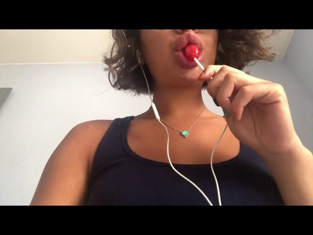 ASMR- LOLLIPOP, no talking, TINGLES HELP SLEEP