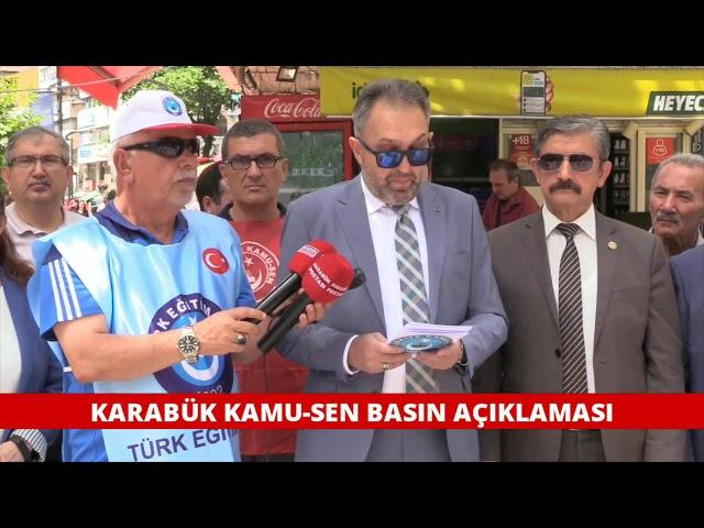 TÜRKİYE KAMU-SEN BASIN AÇIKLAMASI