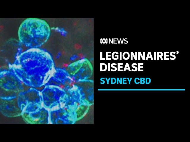 Health alert issued for Sydney's CBD for Legionnaires' disease | ABC News