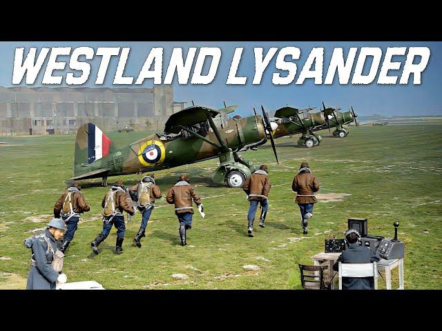 Westland Lysander | The British "Spy Taxi" Aircraft Of WWII