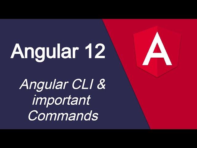 Angular 12 tutorial #6 Angular CLI & important Commands