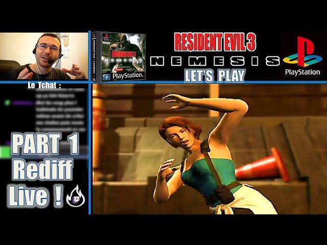 [LIVE PIXEL] RESIDENT EVIL 3: NEMESIS (1999 - PS1) LET’S PLAY FR (REDIFF PART 1) [31 AOÛT 2024]