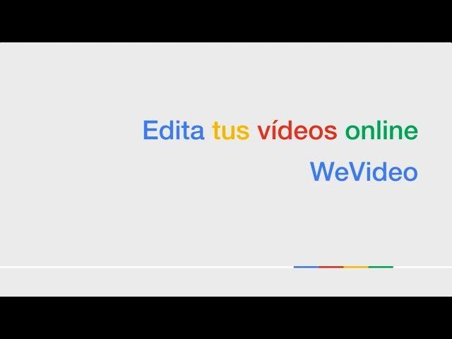 Tutorial de WeVideo