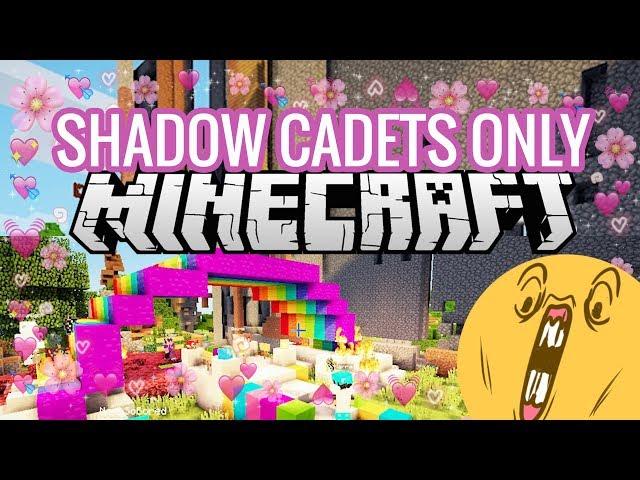 What Happens on a 'Shadow Cadets Only'  Minecraft Server with NO RULES...?