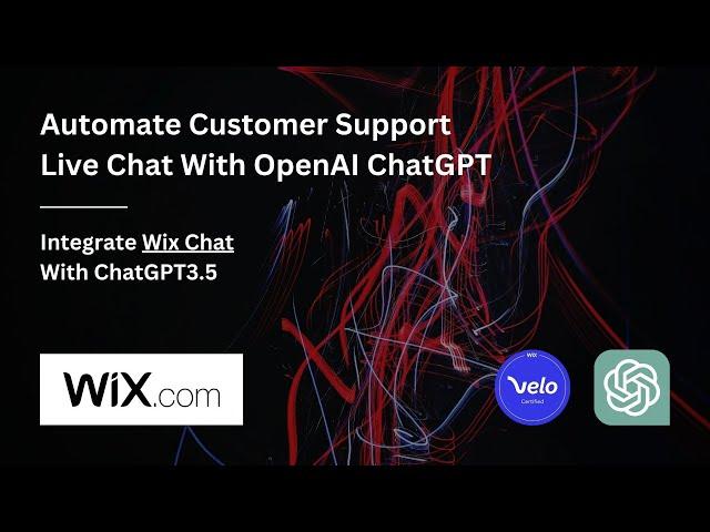 Create Wix AI Chatbot With OpenAI ChatGPT & Wix Chat App