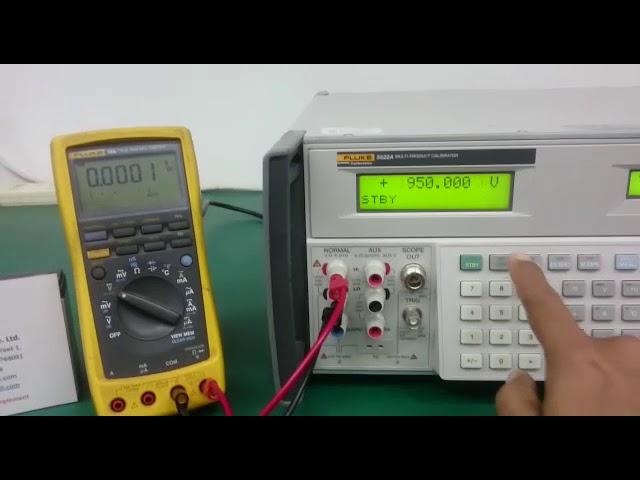 Fluke 189 Repair and Calibration by Dynamics Circuit (S) Pte. Ltd.