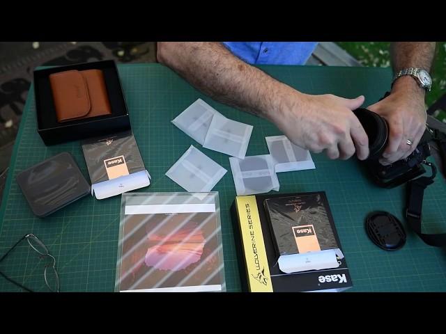 Unboxing and Presenting Kase Magnetic Filters  #kasemagneticfilters#