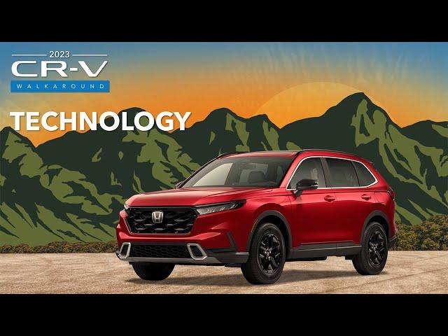 2023 Honda CR-V Walkaround: Technology