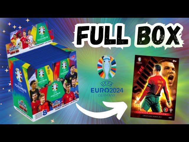 NEW MATCH ATTAX EURO 2024 FULL BOX OPENING!! CAN WE FIND THE RARE SUII CR7 ULTIMATE CARD