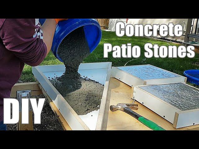 Make your own Patio Stones quickly and easily with this method