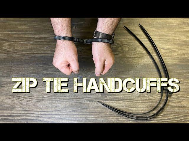 zip tie self locking handcuffs : Best Restraint Option : Self Locking Handcuffs