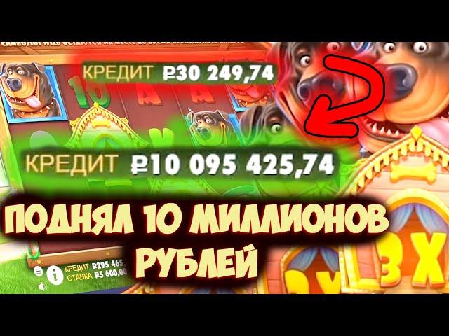 ПОДНЯЛ 10 ЛЯМОВ С 30К  ГАРТИ ЗАНОС НЕДЕЛИ  ОНЛАЙН КАЗИНО X1000 DOG HOUSE