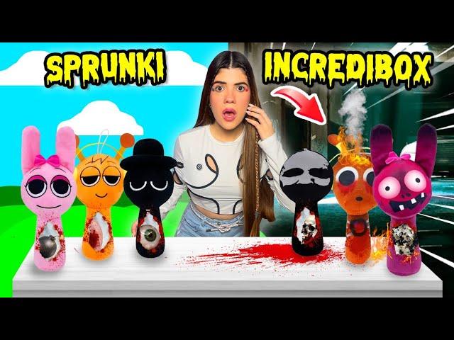 ABRI 6 PELUCHES de Incredibox Sprunki y ENCONTRÉ ALGO EXPL0S1V0 | Ani Cat