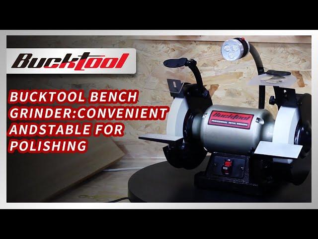 Bucktool Bench Grinder Review: Convenient and Stable for Polishing