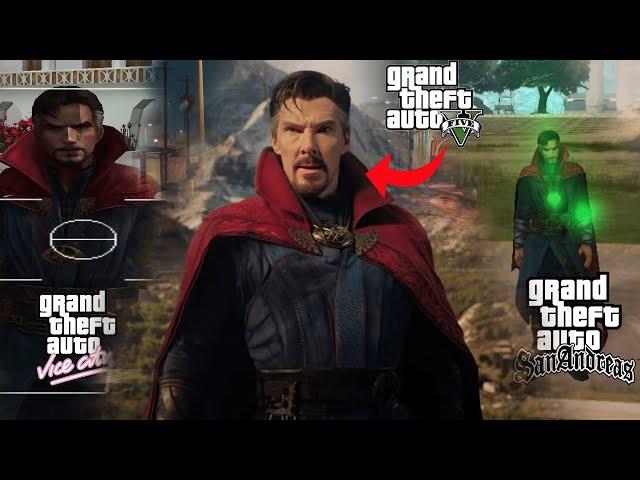 Doctor Strange In GTA Evolution | GTA MOD | DR Strange Multiverse of Madness Grand Theft Auto