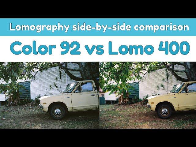 Lomography's new Color 92 35mm film vs Color Negative 400 35mm film: which is best?