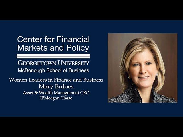 Women Leaders in Finance and Business- Mary Erdoes