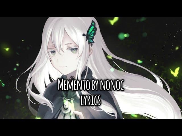 Re:Zero Season 2 Ending Full Lyrics Romaji『nonoc - Memento』