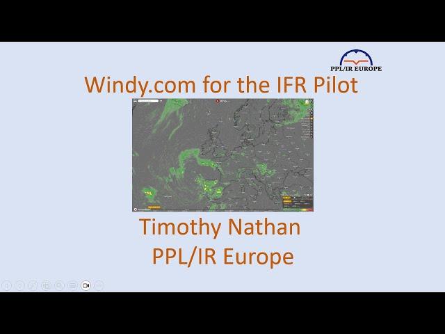 Windy.com for the European IFR Pilot