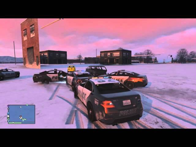 GTA V: Online - BUSTED! @ North Yankton!