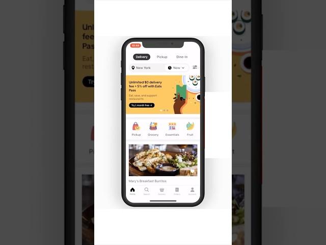 UberEats clone #flutter